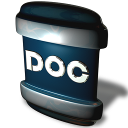File DOC Icon 256x256 png